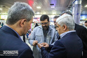 ببینید | بازدید معاون حمل و نقل وزیر راه و شهرسازی از پایانه مسافربری و فرودگاه مهرآباد