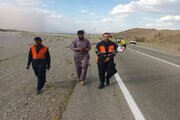 ببینید| بازدید معاون راهداری اداره کل راهداری و حمل و نقل جاده ای جنوب سیستان و بلوچستان از محور های ارتباطی جنوب استان