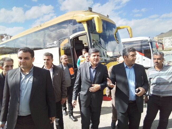 ببینید| بازدید معاون عمرانی استاندار کردستان از پایانه مسافربری سنندج