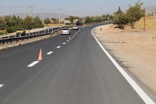 خط کشی بیش از ۷۰ کیلومتر از محورهای مواصلاتی استان اردبیل خط کشی