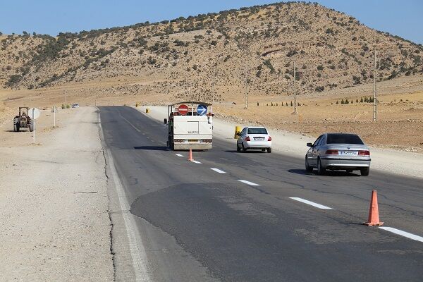 ۵۰۰ کیلومتر از راه های حوزه استحفاظی شهرستان ایلام خط کشی شد خط کشی