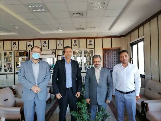 دیدار نوروزی مدیر کل راه و شهرسازی استان همدان با رئیس دادگستری استان دادگستری1