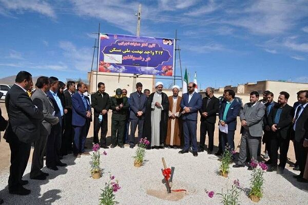 ببینید| آیین آغاز عملیات اجرایی طرح نهضت ملی مسکن رضوانشهر