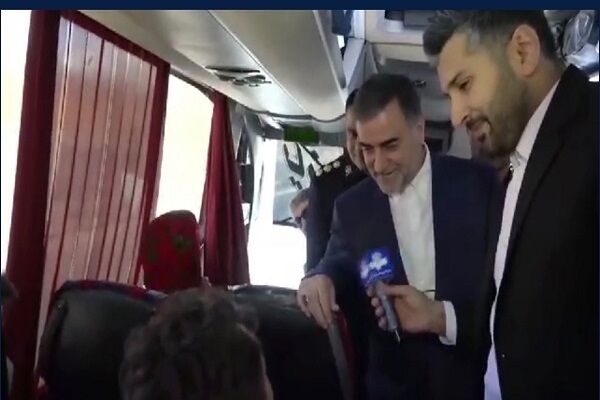 ویدیو | حضور استاندار مازندران در جمع مسافران نوروزی