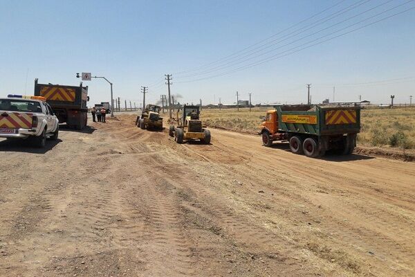 ۸۵  کیلومتر عملیات ایمنسازی شیب شیروانی در حاشیه راه های استان قزوین اجرا شد شیب شیروانی