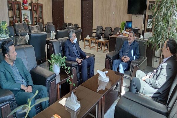 دیدار نوروزی مدیر کل راه و شهرسازی استان خراسان شمالی با رئیس کل دادگستری استان دیدار با رئیس کل دادگستری خراسان شمالی