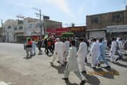 ببینید| حضور پرشور کارکنان اداره کل راهداری و حمل و نقل جاده ای جنوب سیستان و بلوچستان در راهپیمایی روز جهانی قدس