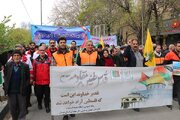 ببینید // حضور پر شور مدیر کل و کارکنان اداره کل راهداری و حمل و نقل جاده ای استان همدان در راهپیمایی روز قدس
