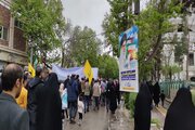 راهپیمایی روز جهانی قدس خراسان شمالی
