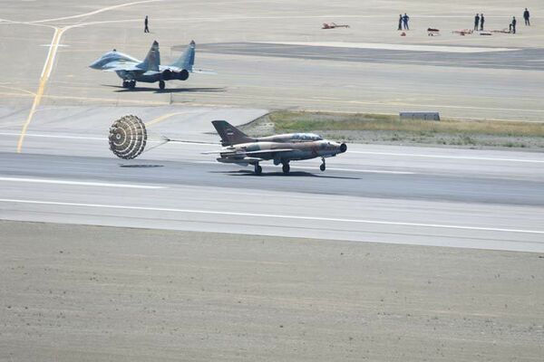 رژه هوایی در فرودگاه مهرآباد  مهراباد