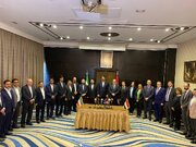 ببینید | مراسم امضای تفاهم نامه مابین کشور ایران و سوریه