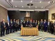 ببینید | مراسم امضای تفاهم نامه مابین کشور ایران و سوریه