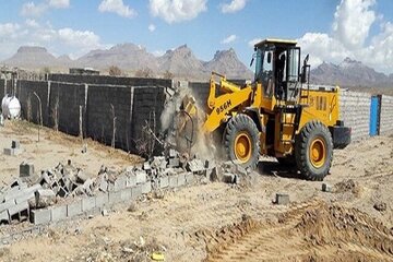 تخریب ساخت و ساز غیر مجاز در استان همدان