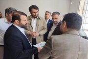 بازدید وزیر راه و شهرسازی از طرح نهضت ملی مسکن شهرستان اندیمشک