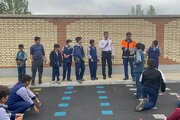 زنگ ایمنی در مدارس منتخب حاشیه راههای استان مرکزی به صدا در آمد