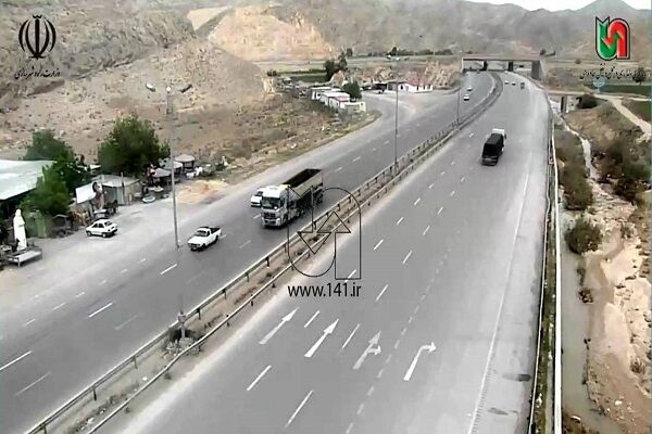 کاهش تردد ۱۴.۵ درصدی در محورهای برونشهری تردد