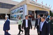 ببینید|بازدید معاونین وزارت راه و شهرسازی از فرودگاه بین المللی شهدای زاهدان