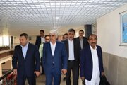 ببینید|بازدید معاونین وزارت راه و شهرسازی از فرودگاه بین المللی شهدای زاهدان