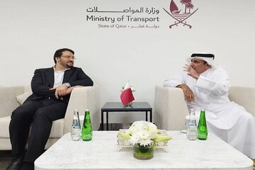 وزیر قطر امارات