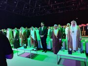 حضور و سخنرانی مهرداد بذرپاش وزیر راه و شهرسازی در افتتاحیه نشست ریلی غرب آسیا و بازدید از نمایشگاه ریلی ابوظبی، 1402