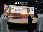 حضور و سخنرانی مهرداد بذرپاش وزیر راه و شهرسازی در افتتاحیه نشست ریلی غرب آسیا و بازدید از نمایشگاه ریلی ابوظبی، 1402