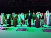 حضور و سخنرانی مهرداد بذرپاش وزیر راه و شهرسازی در افتتاحیه نشست ریلی غرب آسیا و بازدید از نمایشگاه ریلی ابوظبی، 1402