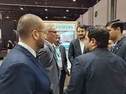 حضور و سخنرانی مهرداد بذرپاش وزیر راه و شهرسازی در افتتاحیه نشست ریلی غرب آسیا و بازدید از نمایشگاه ریلی ابوظبی، 1402