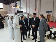 حضور و سخنرانی مهرداد بذرپاش وزیر راه و شهرسازی در افتتاحیه نشست ریلی غرب آسیا و بازدید از نمایشگاه ریلی ابوظبی، 1402