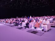 حضور و سخنرانی مهرداد بذرپاش وزیر راه و شهرسازی در افتتاحیه نشست ریلی غرب آسیا و بازدید از نمایشگاه ریلی ابوظبی، 1402