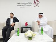 دیدار و مذاکرات وزیر راه و شهرسازی در حاشیه نشست ریلی غرب آسیا در ابوظبی، امارات متحده عربی، 1402