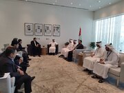 دیدار و مذاکرات وزیر راه و شهرسازی در حاشیه نشست ریلی غرب آسیا در ابوظبی، امارات متحده عربی، 1402