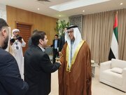 دیدار و مذاکرات وزیر راه و شهرسازی در حاشیه نشست ریلی غرب آسیا در ابوظبی، امارات متحده عربی، 1402