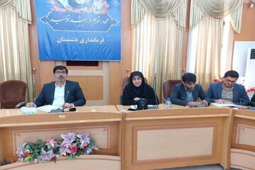 جلسه شورای تامین مسکن شهرستان دشتستان استان بوشهر