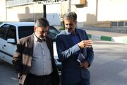 ببينيد | سفر مديركل راهداري و حمل و نقل جاده اي استان اصفهان به فريدن
