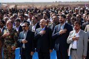 ببینید | افتتاح فرودگاه گناباد با حضور رییس مجلس شورای اسلامی و وزیر راه و شهرسازی