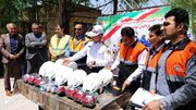 ببینید| آموزش و اهدای تجهیزات به موتور سواران در شهرستان دلفان