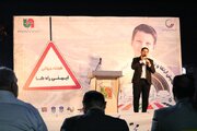 برگزاری مراسم هفته جهانی ایمنی راه ها توسط اداره کل راهداری و حمل و نقل جاده ای خوزستان