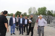 بازدید مدیر کل از پروژه دامپزشکی زنجان