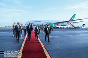 ببینید | وزیر راه و شهرسازی، هیات عالی رتبه ترکمنستانی را بدرقه کرد