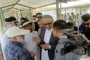 ببینید‌| بازدید استاندار سیستان و بلوچستان از پایانه مرزی ریمدان