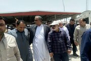 ببینید‌| بازدید استاندار سیستان و بلوچستان از پایانه مرزی ریمدان