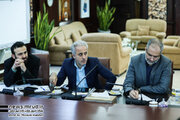 ببینید | نشست مشترک وزیر راه و شهرسازی و رییس بنیاد شهید و امور ایثارگران