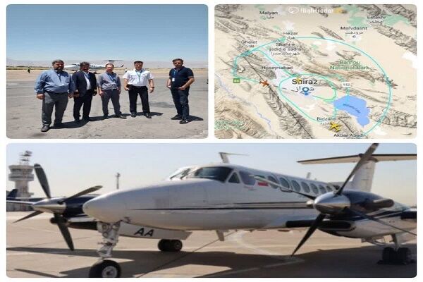 وارسی پروازی سامانه DVOR/DME فرودگاه شیراز انجام شد
