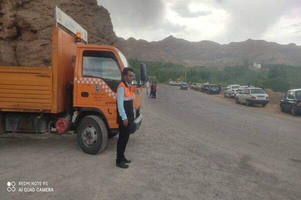 استقرار تیم های راهداری خراسان شمالی برای خدمترسانی به زائران حرم مطهر امام خمینی (ره)  استقرار تیم