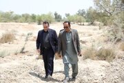 ببینید| بازدید مدیرکل راهداری و حمل و نقل جاده ای جنوب سیستان و بلوچستان از پروژه احداث پل نمردیان دو