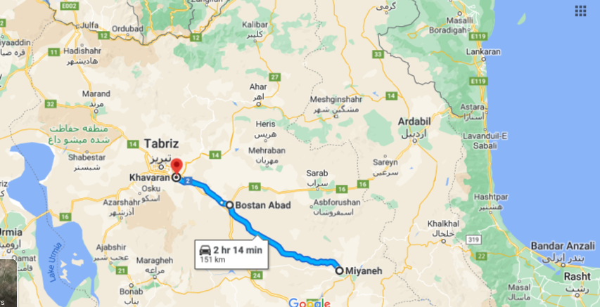 Bostanabad-Khavaran Railway inaugurates