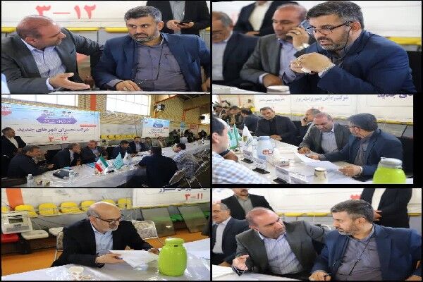 حضور معاون وزیر راه و شهرسازی در میز خدمت شرکت عمران شهر جدید سهند بازدید