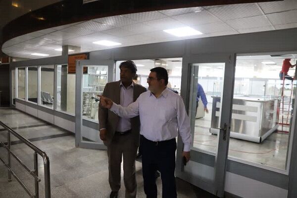 بازدید مدیرکل فرودگاههای استان و نماینده مجلس از فرودگاه بینالمللی شهدای گرگان فرودگاه گرگان