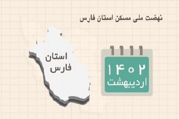 موشن گرافی/پیشرفت پروژه‌های نهضت ملی مسکن در استان فارس