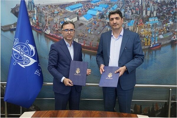 تفاهمنامه سرمایهگذاری احداث مرکز ساخت و تعمیرات کشتیها در مجتمع بندری انزلی به امضا رسید تفاهم نامه